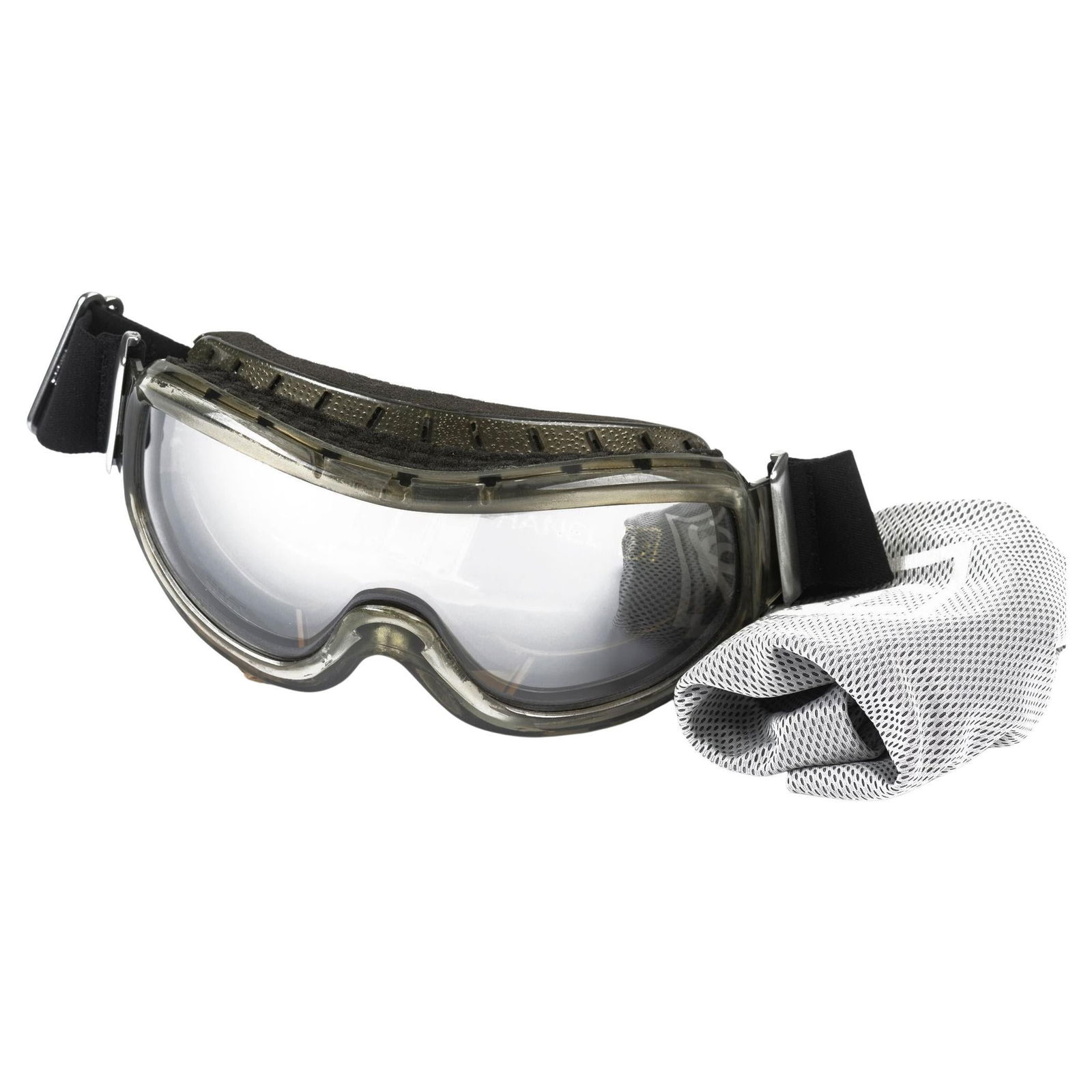 Chanel Polarized Ski Goggles by Karl Lagerfeld with Iridescent CC Logo (1 of 8)
