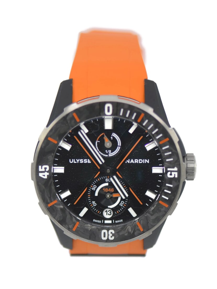 Ulysse Nardin Diver Wempe Stainless Steel 44mm Watch 1183-170LE-2A-WS with Box and Papers (1 of 6)