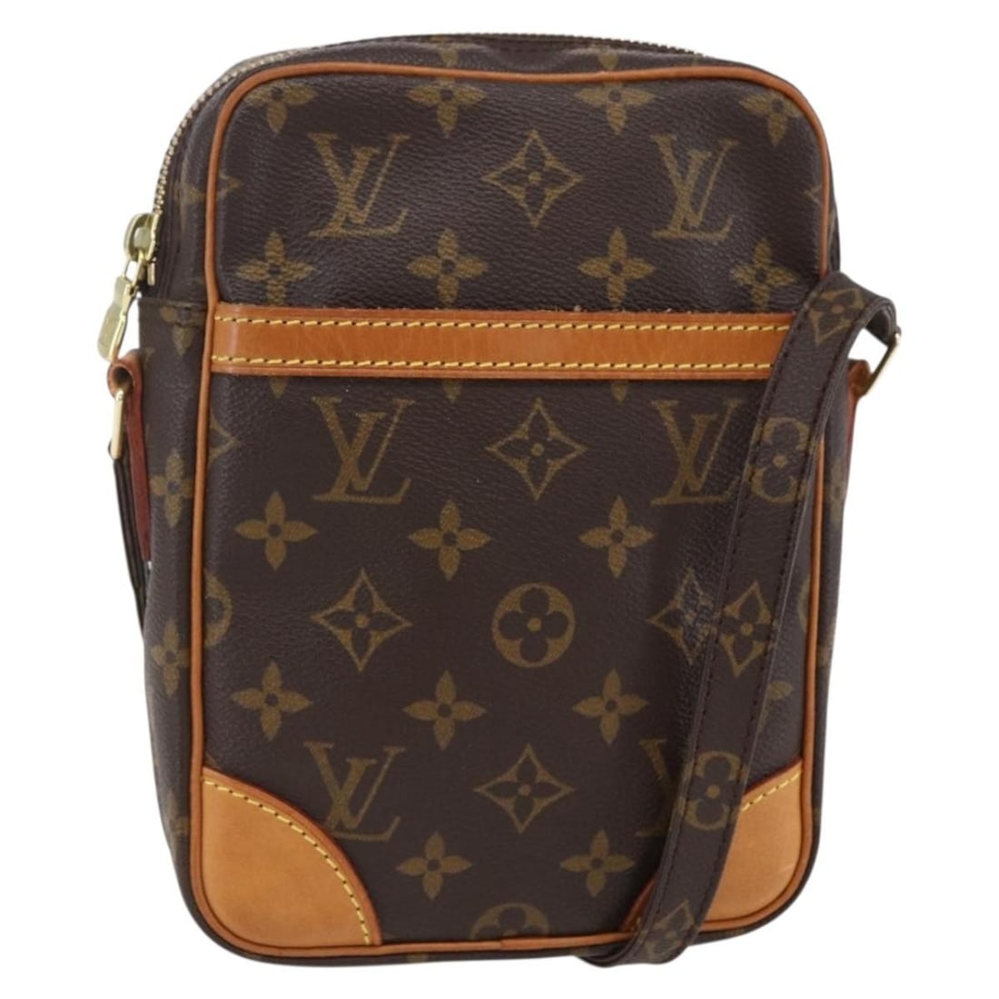 LOUIS VUITTON Monogram Danube Shoulder Bag M45266 Auth France (1 of 18)