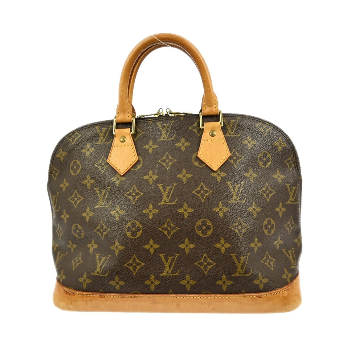 Alma Top Handle Purse in Brown by Louis Vuitton (1 of 1)