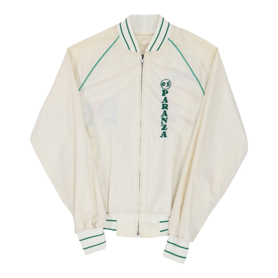 1984 The Honeydrippers Promo Jacket Vintage Cotton Tan (1 of 8)