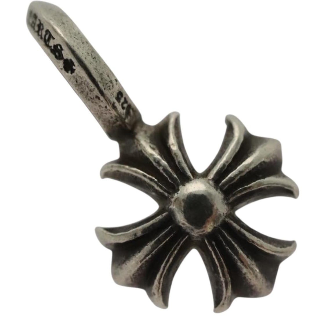 Chrome Hearts Ag925 Silver Pendant Necklace with CH Plus Charm (1 of 5)