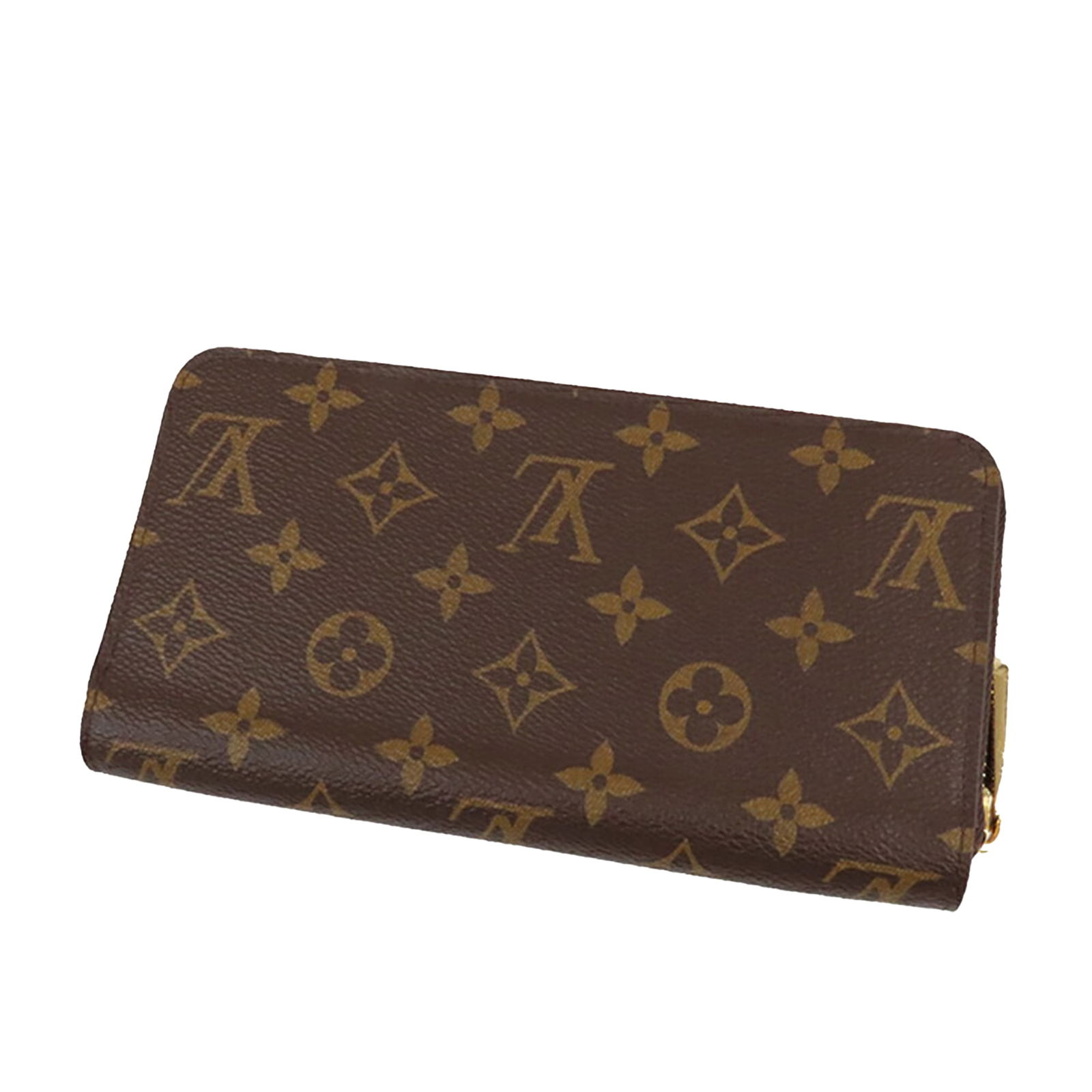 Louis Vuitton Monogram Zippy Long Wallet Fabric Brown (1 of 15)