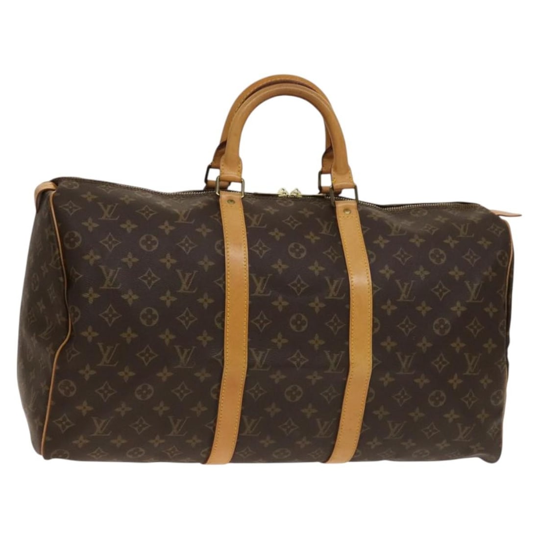 LOUIS VUITTON Monogram Keepall 50 Boston Bag M41426 Made in France (1 of 18)