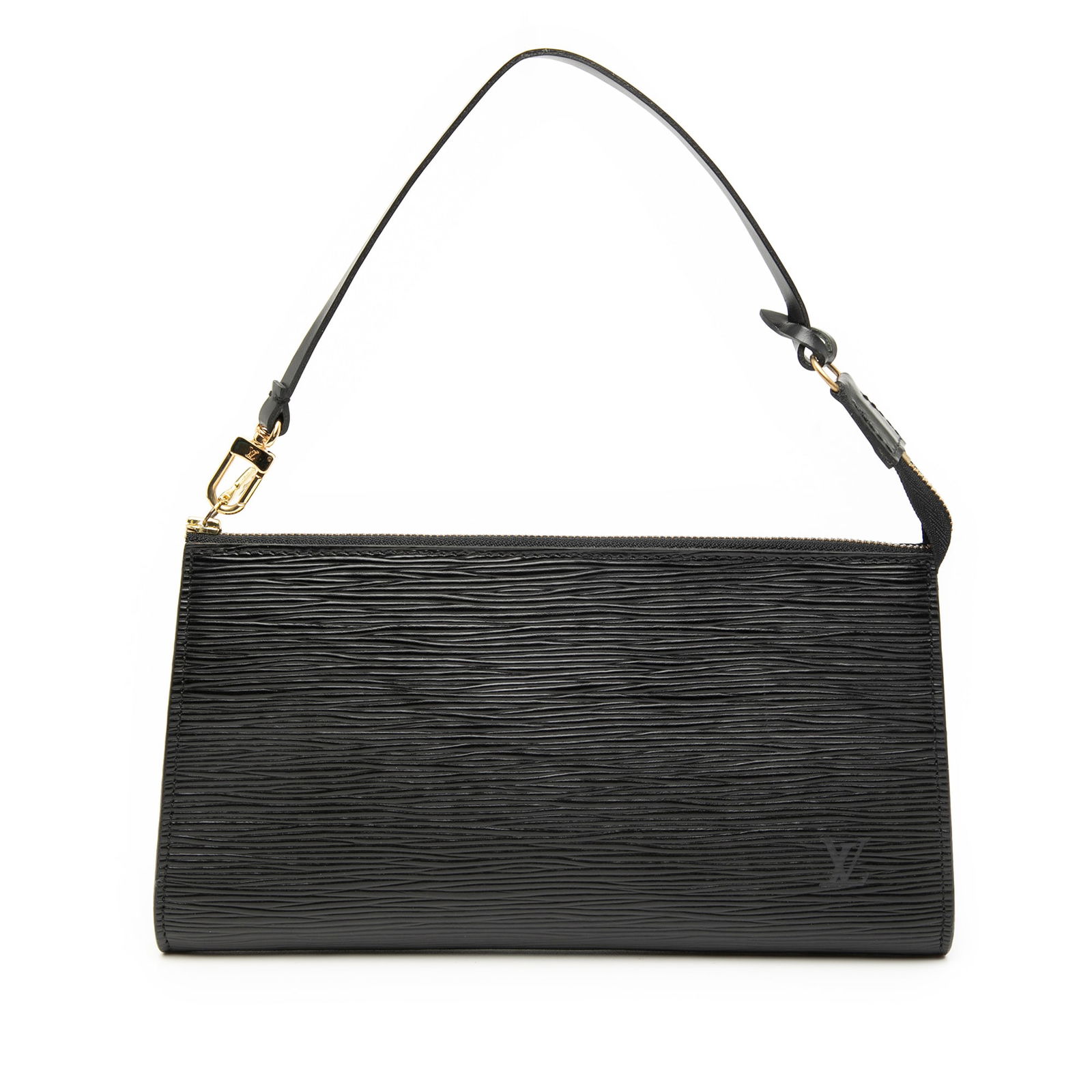 Louis Vuitton Epi Pochette Accessoires Black Leather Bag (1 of 7)