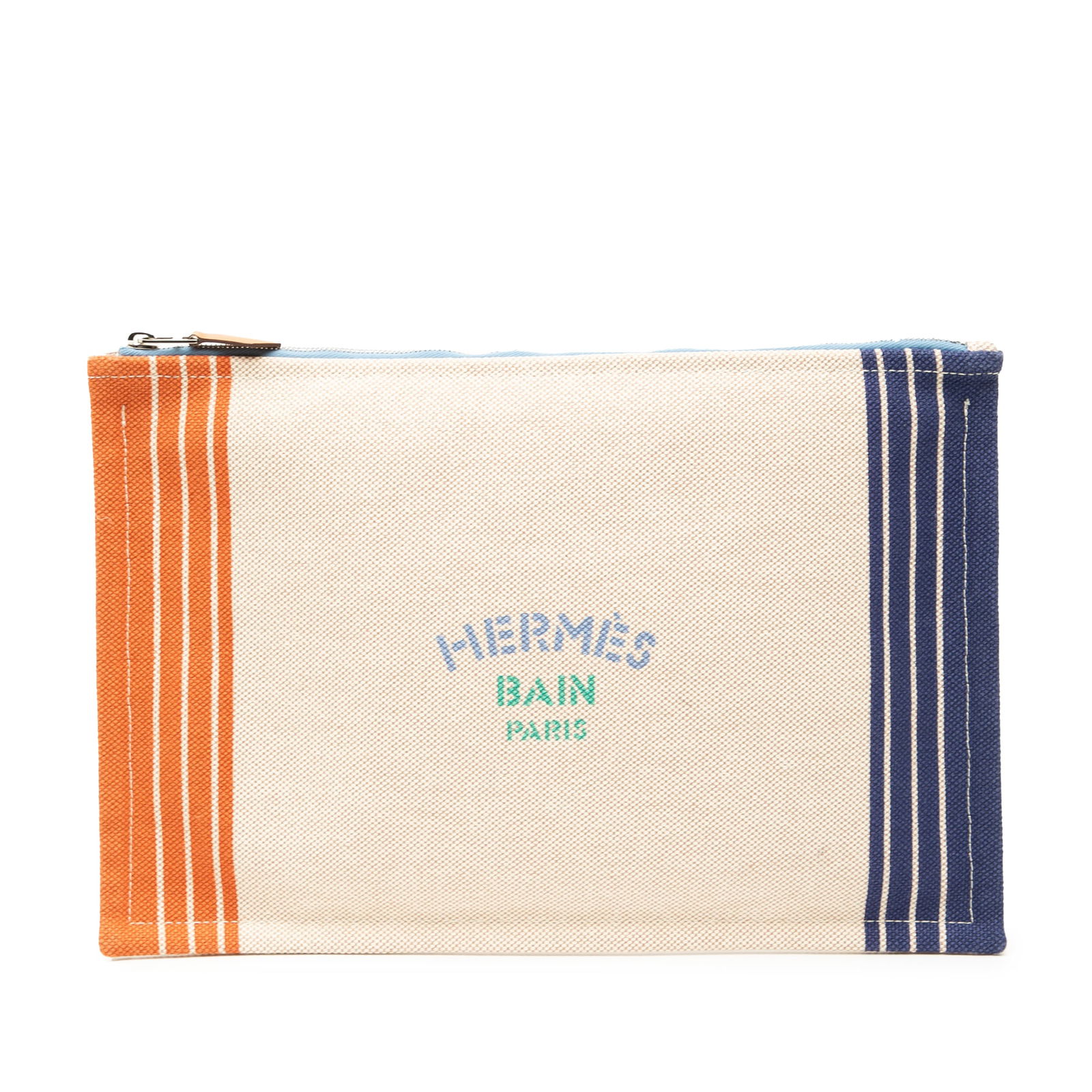 Hermes Large H Canvas Maillon Marin Case Brown Fabric: Hermes Large H Canvas Maillon Marin Case Brown Fabric Introducing the Hermes Large H Canvas Maillon Marin case, a sophisticated accessory that combines style and functionality. Crafted with an H Canva