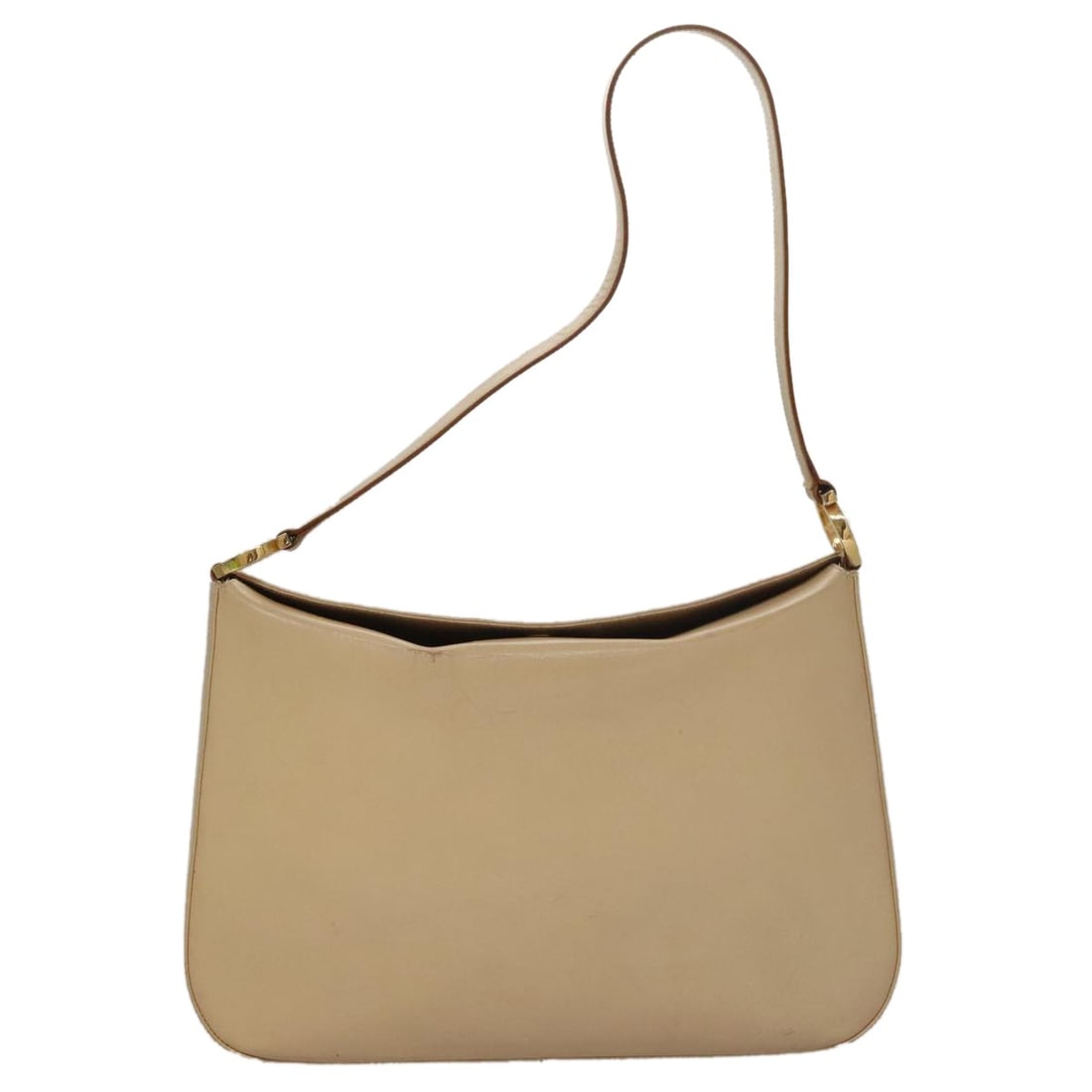 Gancini Beige Shoulder Bag by Salvatore Ferragamo (1 of 2)