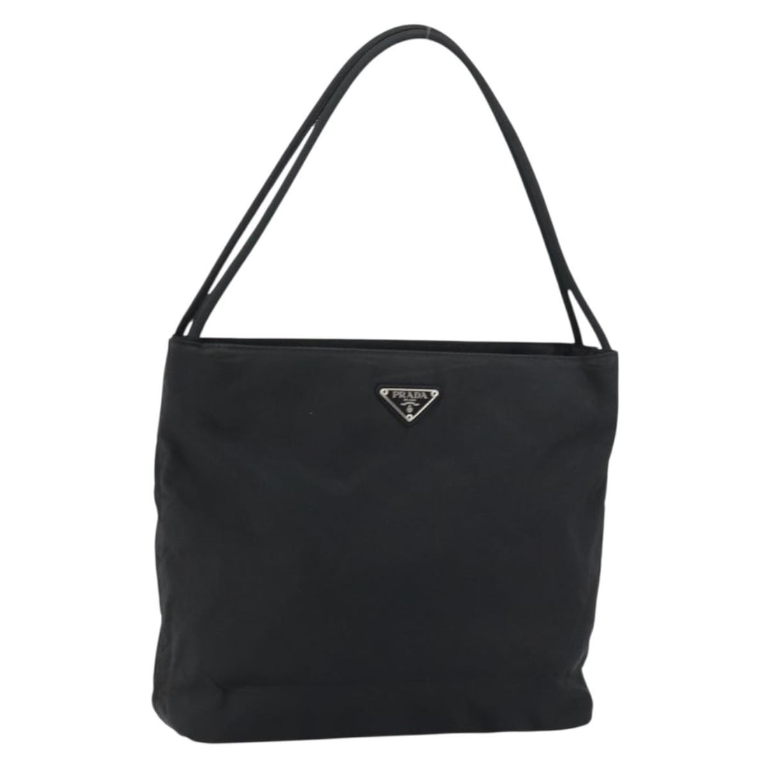 Vintage Prada Black Tote Bag with Signs of Wear (1 of 1)