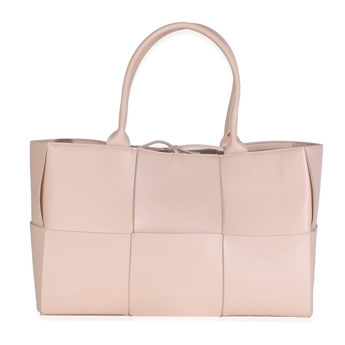 Bottega Veneta Arco Tote Pink Leather Gold-Tone Hardware (1 of 9)