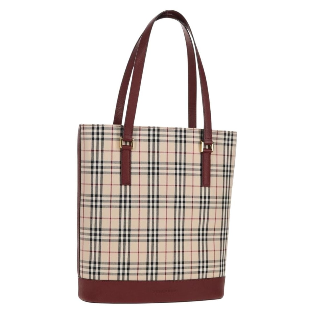 BURBERRY Nova Check Tote Bag Beige Gold Canvas Authentication: BURBERRY Nova Check Tote Bag Beige Gold Canvas Authentication This stylish BURBERRY Nova Check Tote Bag is crafted from durable canvas in a chic beige and gold color scheme. Featuring a spacious inter