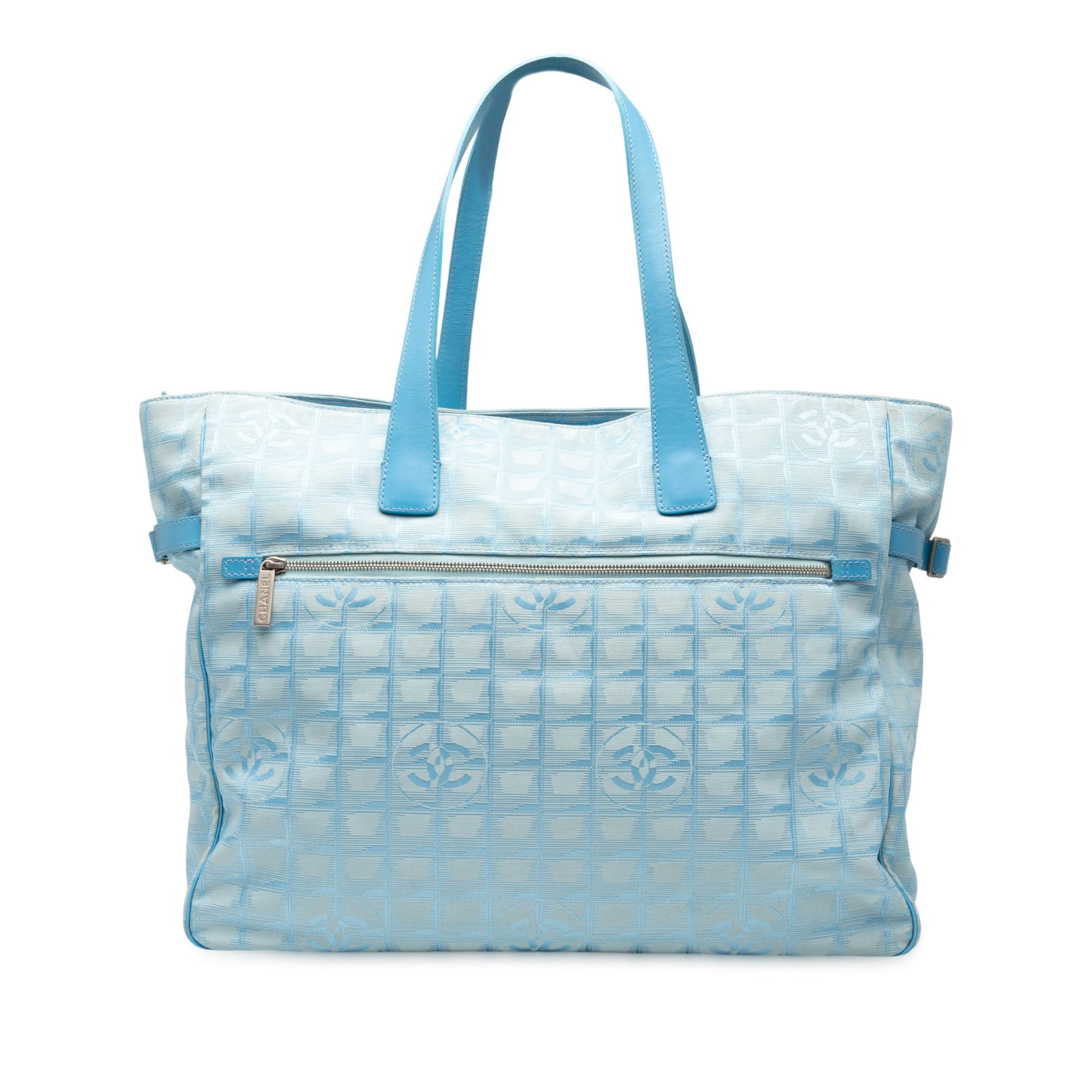 Chanel New Travel Line Blue Nylon Tote Bag (1 of 7)