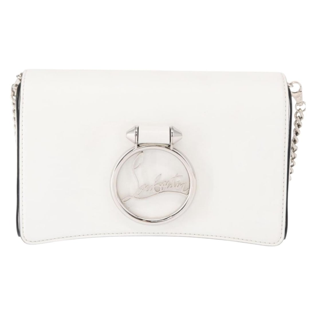 Rubylou White Shoulder Bag by Christian Louboutin (1 of 2)