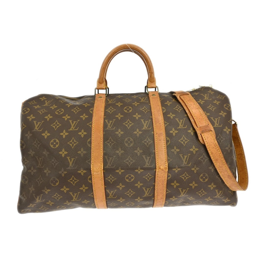 Keepall 50 Bandouliere Travel Bag by Louis Vuitton in Brown (1 of 1)