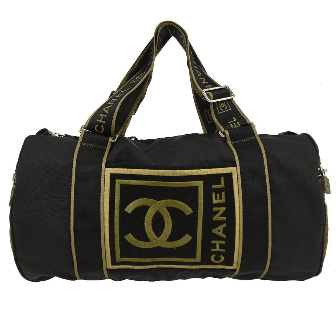 Chanel Black Nylon Sport Line Duffle Bag (1 of 10)