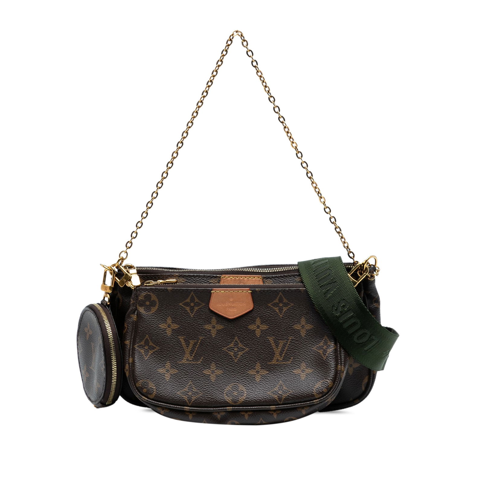 Louis Vuitton Monogram Multi Pochette Accessoires with Chain and Strap (1 of 7)