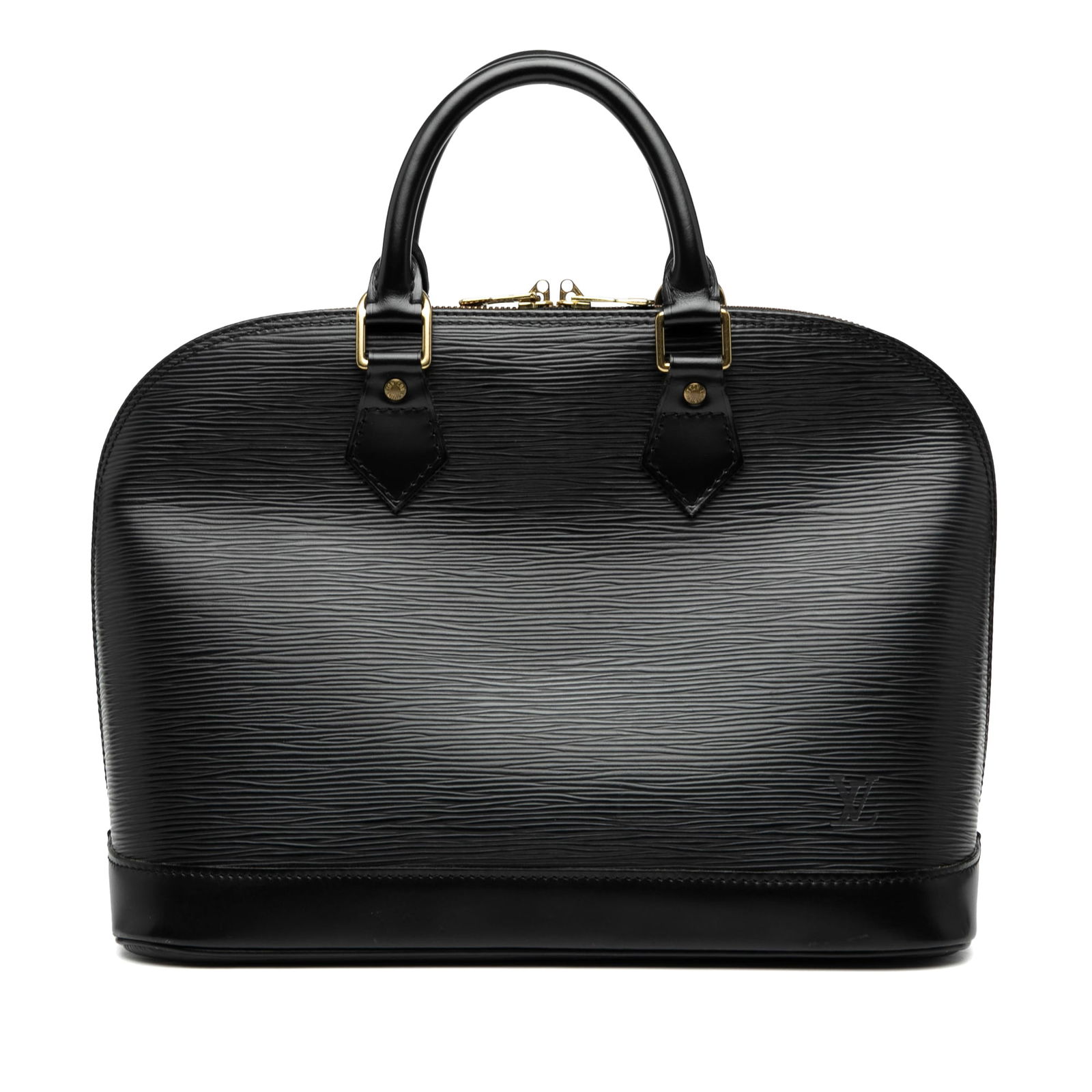 Louis Vuitton Epi Alma PM Black Leather Handbag (1 of 7)