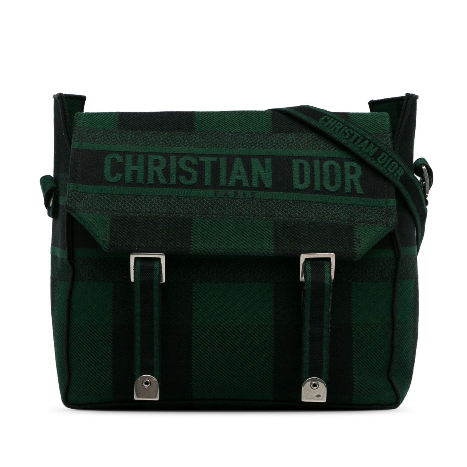 Dior Diorcamp Messenger Bag Green Canvas with Dust Bag (1 of 10)