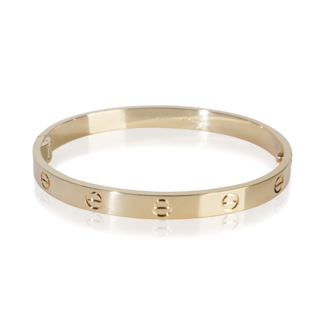 Cartier Love Bracelet 18k Yellow Gold with Box and Certificate 18 cm (1 of 5)