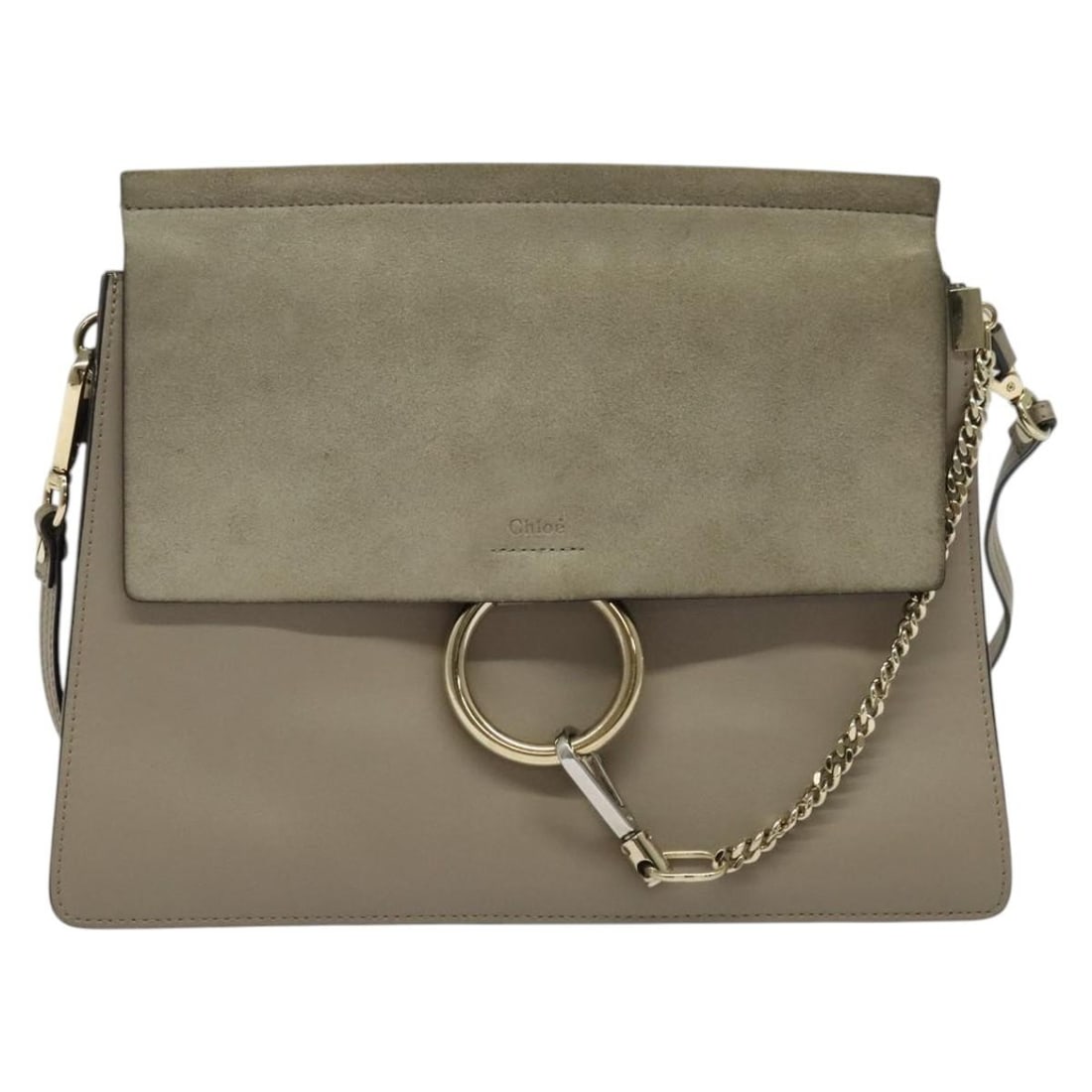 Faye Gray Leather Shoulder Bag by Chloe (1 of 2)