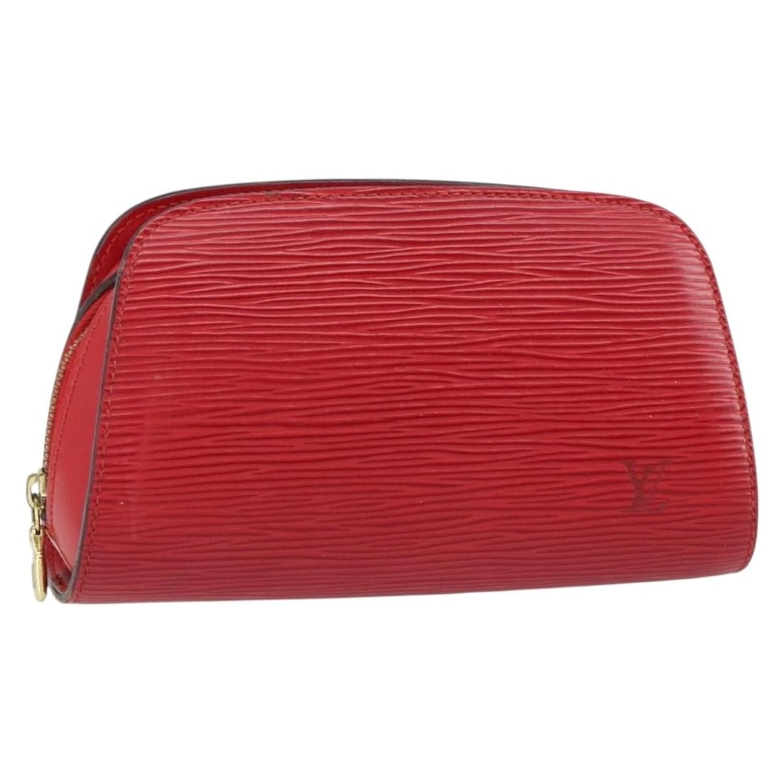 LOUIS VUITTON Epi Dauphine PM Pouch Castilian Red M48447 Authentic (1 of 18)