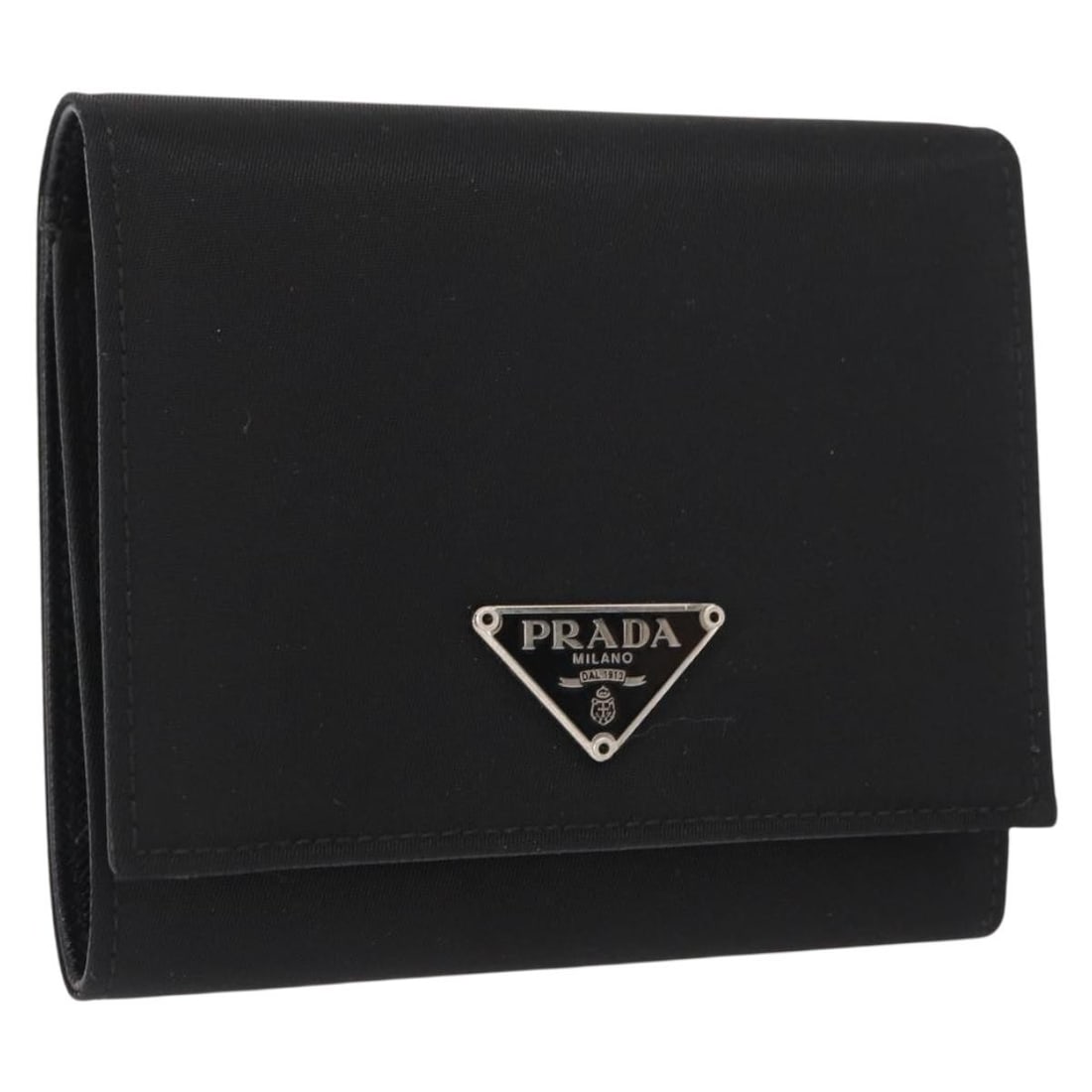 PRADA M176 Black Nylon Wallet Auth Italy with Box (1 of 18)