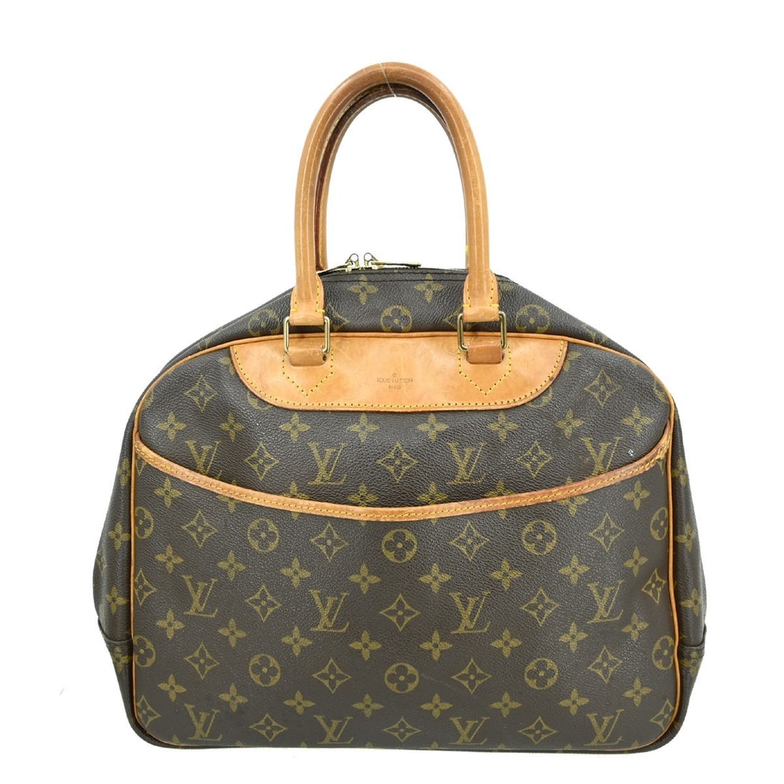 Louis Vuitton Deauville Bowling Handbag Monogram M42270 Vintage (1 of 11)