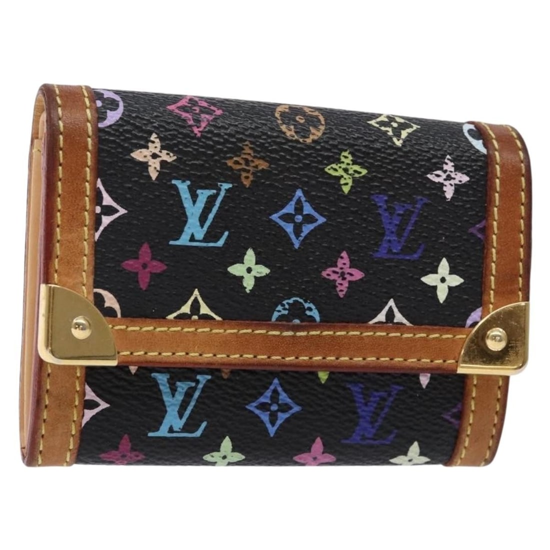 Multicolour Porte-Monnaie Plat Coin Purse by Louis Vuitton (1 of 1)