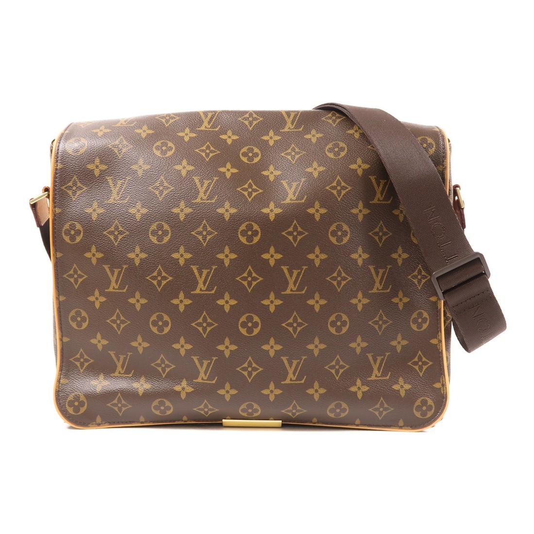 LOUIS VUITTON Valmy MM Shoulder Bag Monogram Brown PVC Canvas (1 of 13)