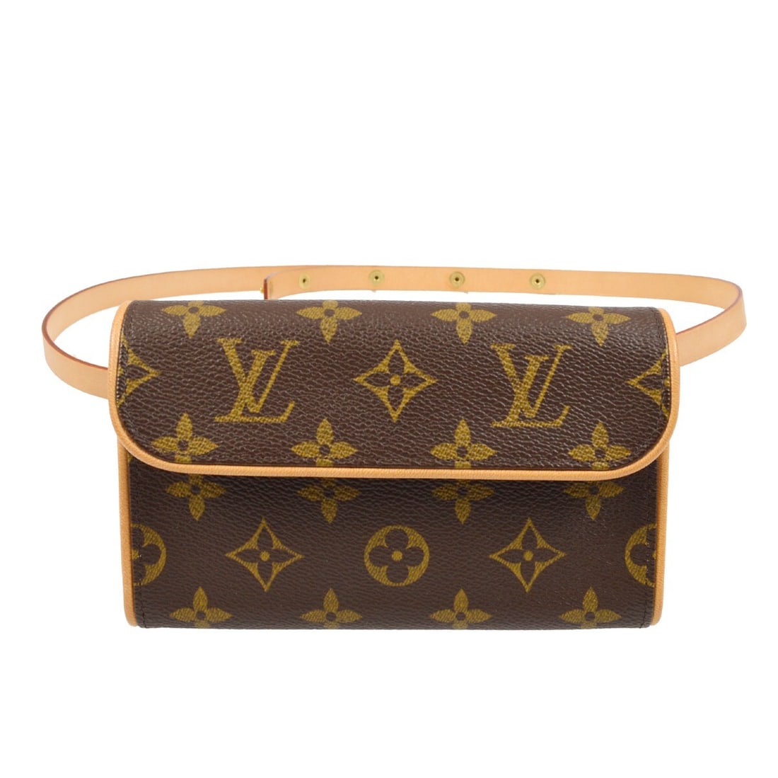 Louis Vuitton Monogram Pochette Florentine Bum Bag M51855 Brown (1 of 7)