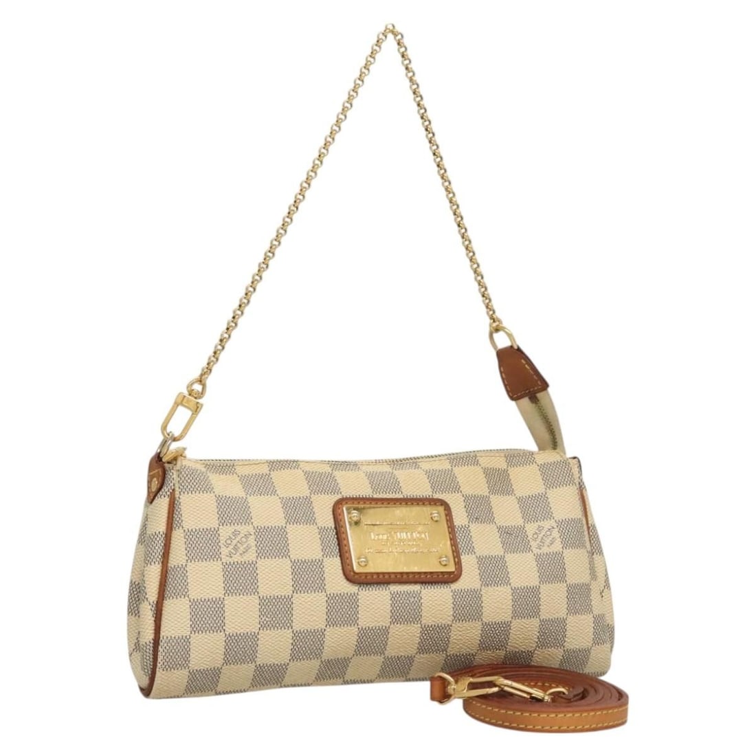 Eva Shoulder Bag by Louis Vuitton Multicolour Design: Eva Shoulder Bag by Louis Vuitton Multicolour Design This Louis Vuitton Multicolour Eva shoulder bag features a classic design crafted for women. The bag displays signs of use, including some loss of