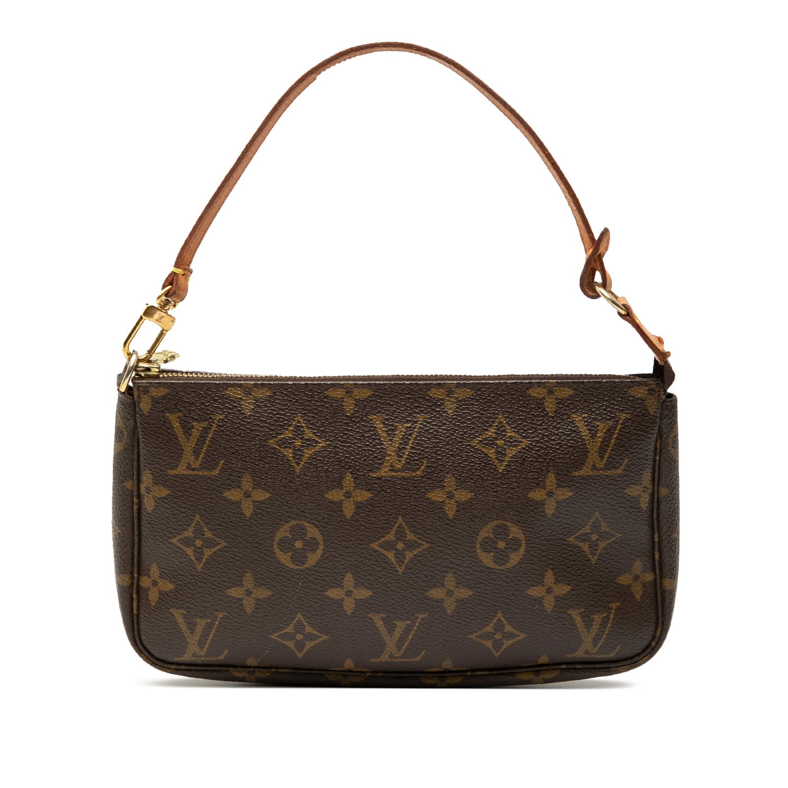 Louis Vuitton Monogram Pochette Accessoires Brown Canvas Bag (1 of 7)