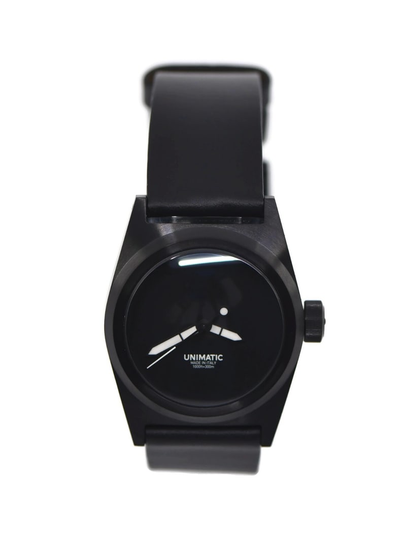 Unimatic UWK-U2S-MN Black Dial Automatic Stainless Steel Watch with Box and Papers (1 of 6)