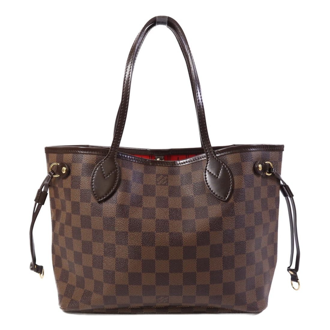 Louis Vuitton Neverfull PM Tote Damier Ebene Brown Canvas Gold Hardware (1 of 14)