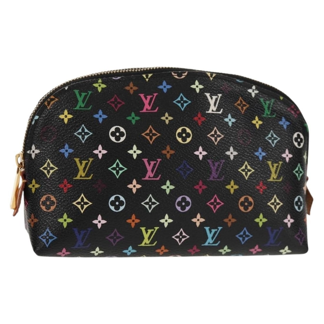 Pre-owned Multicolore Cosmetic Pouch by Louis Vuitton: Pre-owned Multicolore Cosmetic Pouch by Louis Vuitton This pre-owned Louis Vuitton Cosmetic Pouch Multicolore features a vibrant design and is crafted for female use. It remains in excellent condition
