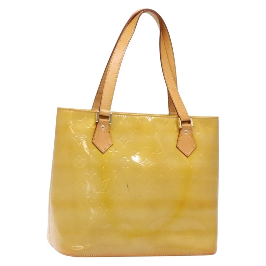 LOUIS VUITTON Monogram Vernis Houston Hand Bag Beige M91004 Auth: LOUIS VUITTON Monogram Vernis Houston Hand Bag Beige M91004 Auth Elevate your style with this authentic Louis Vuitton Monogram Vernis Houston Hand Bag in a luxurious beige patent leather. Crafted in F