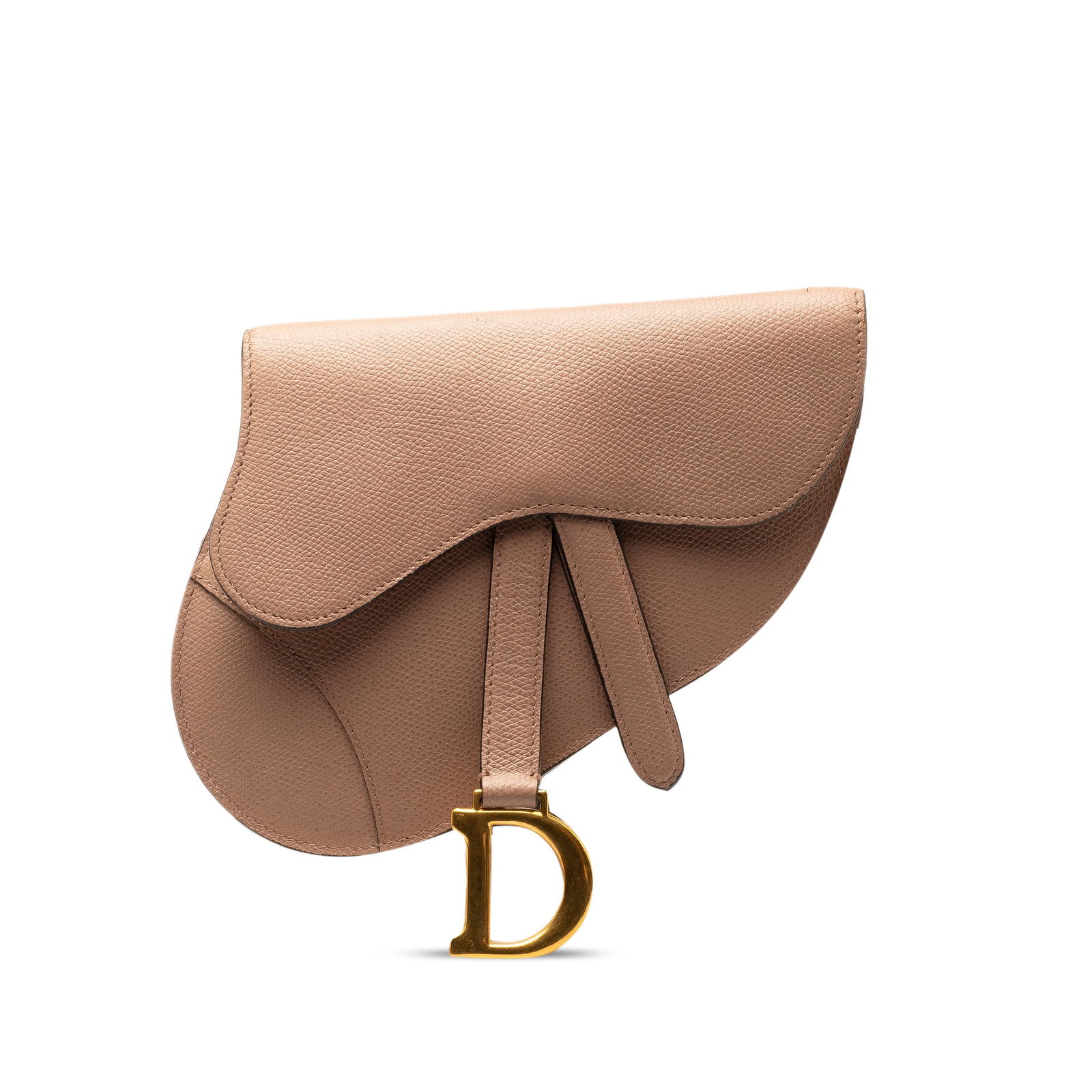 Dior Leather Saddle Belt Bag Brown Calfskin Italy: Dior Leather Saddle Belt Bag Brown Calfskin Italy The Dior Leather Saddle Belt Bag is a stylish accessory crafted from high-quality calfskin leather. This bag features a front magnetic closure and a r