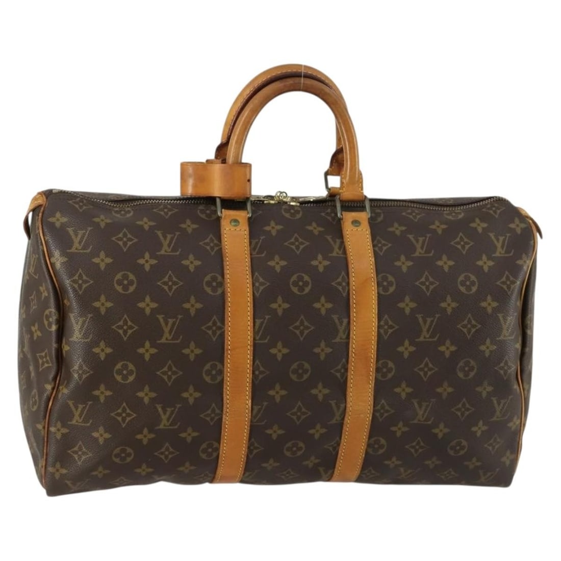 Keepall Travel Bag by Louis Vuitton in Brown Monogram Canvas (1 of 1)