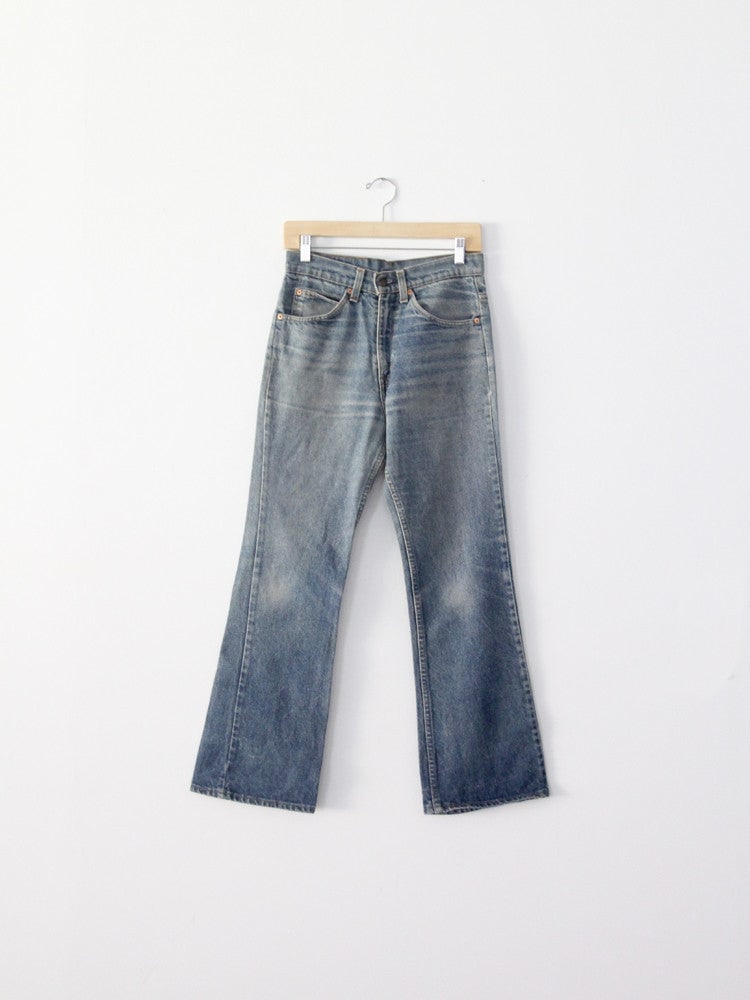 Vintage 1970s Levi's 517 Boot Cut Jeans 29 x 29 (1 of 5)