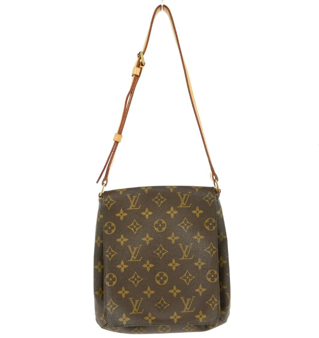 Louis Vuitton Musette Salsa Shoulder Bag Monogram Canvas Brown (1 of 10)