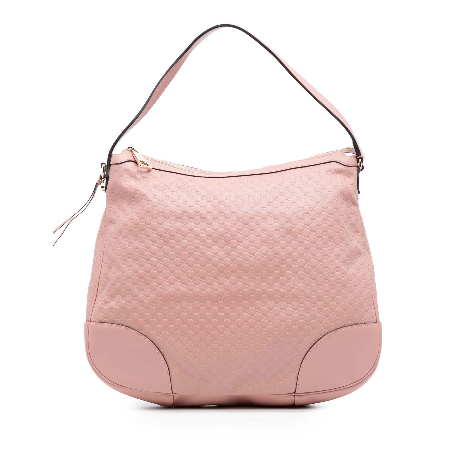 Gucci Large Microguccissima Pink Leather Bree Shoulder Bag (1 of 12)