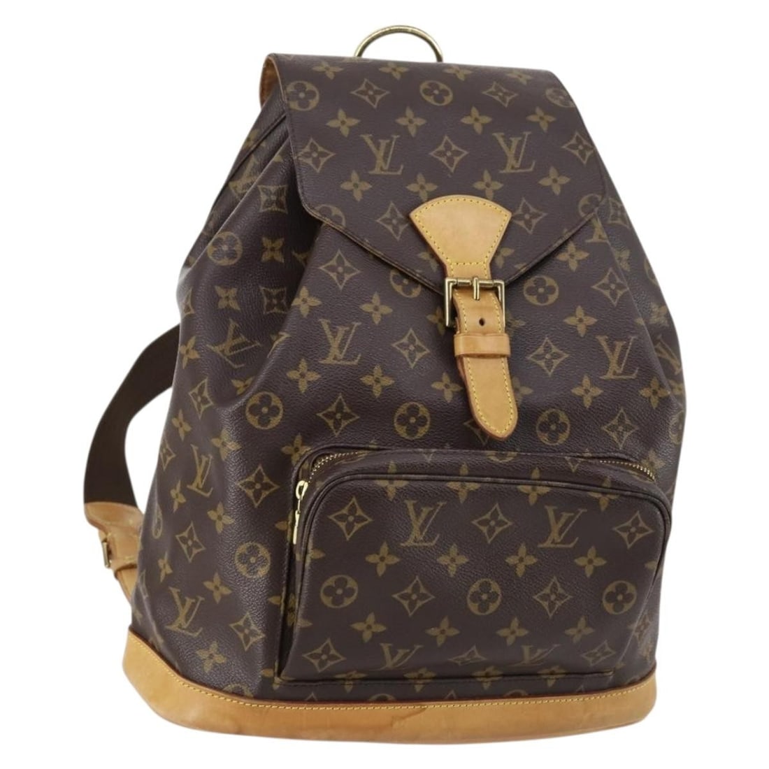 LOUIS VUITTON Monogram Montsouris GM Backpack M51135 Auth Dust Bag: LOUIS VUITTON Monogram Montsouris GM Backpack M51135 Auth Dust Bag The Louis Vuitton Monogram Montsouris GM Backpack is a stylish and functional accessory, crafted from durable Monogram Canvas. This e