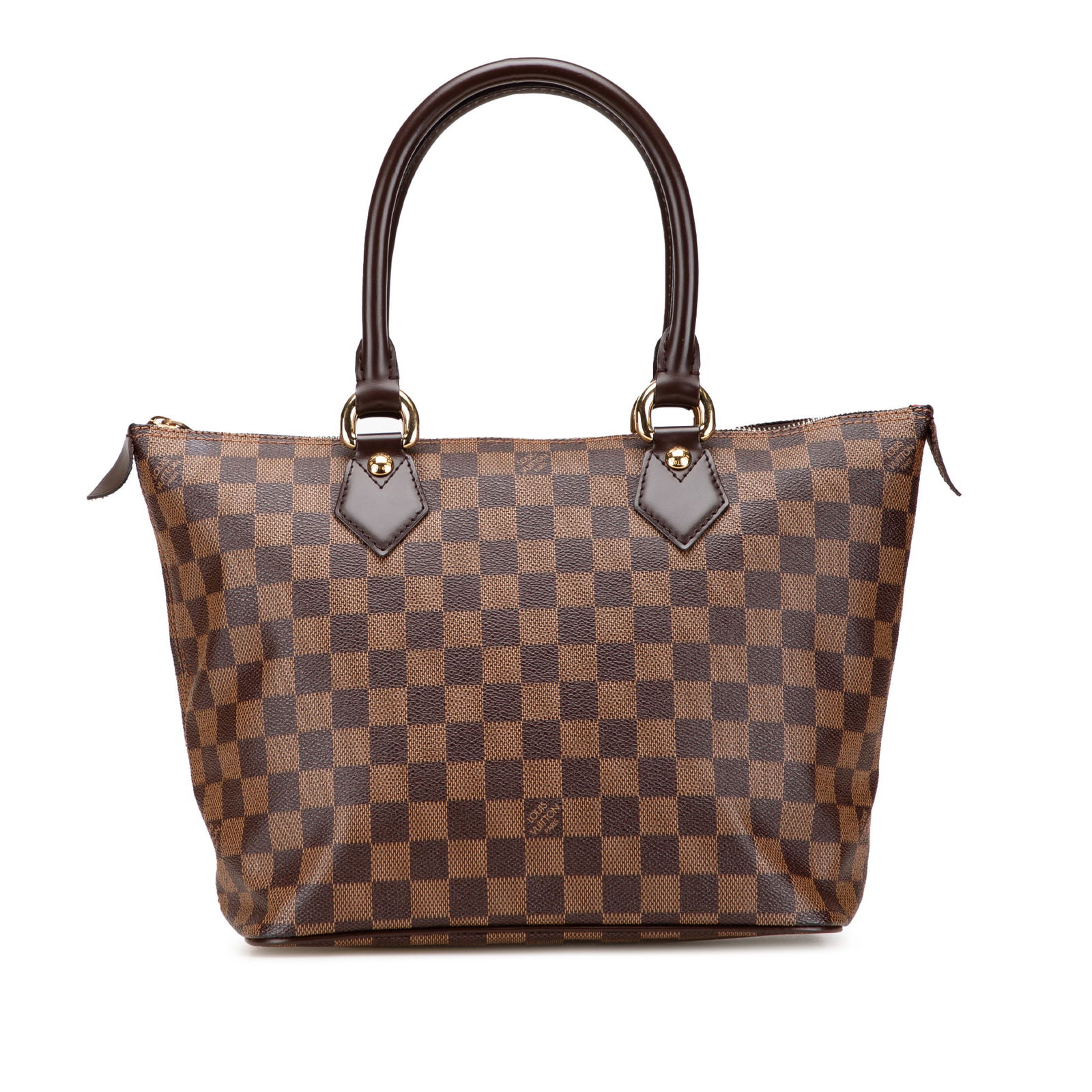 Louis Vuitton Damier Ebene Saleya PM Brown Canvas Bag (1 of 11)