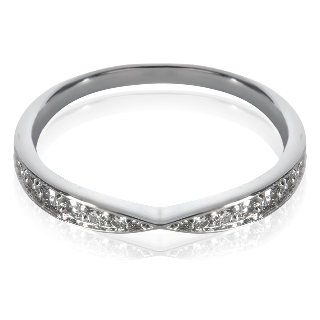 Tiffany & Co. Platinum Diamond Harmony Band 0.23ct VS1: Tiffany & Co. Platinum Diamond Harmony Band 0.23ct VS1 This exquisite Tiffany & Co. Platinum Diamond Harmony Band is a true symbol of elegance and craftsmanship. Made in Italy, this band features a st