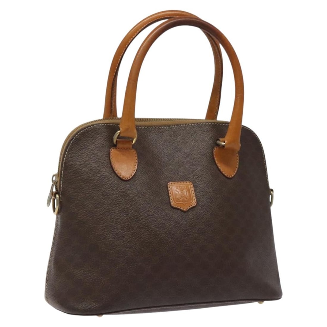 Pre-owned Celine Macadam Brown Vintage Handbag (1 of 1)
