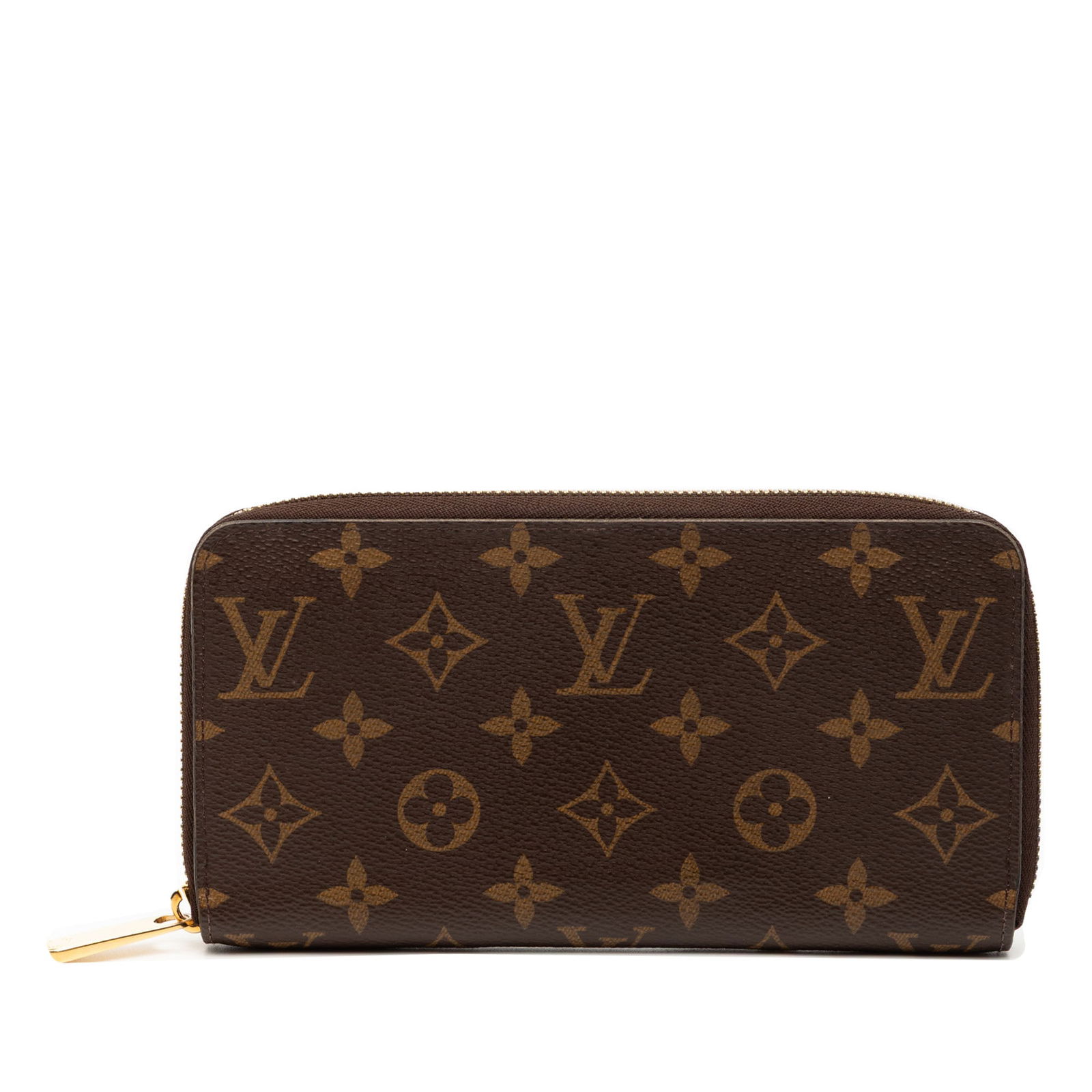 Louis Vuitton Zippy Wallet in Monogram Canvas Brown (1 of 9)