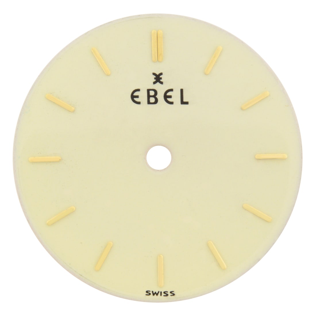 Ebel Off-White Women's Small Watch Replacement Dial: Ebel Off-White Women's Small Watch Replacement Dial Discover the elegance of this Ebel watch dial, designed for women's small watches. The off-white color provides a classic and timeless appeal, makin