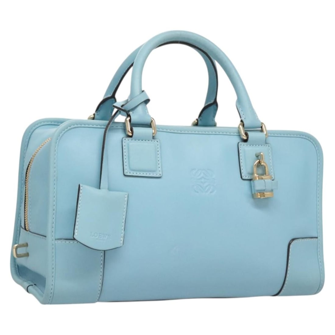 Amazona Blue Handbag by Loewe for Women (1 of 1)