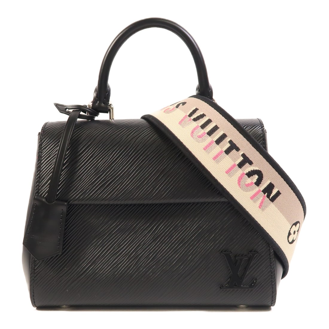 Cluny Mini Black Epi Leather 2 Way Shoulder Bag by Louis Vuitton M58925 (1 of 17)