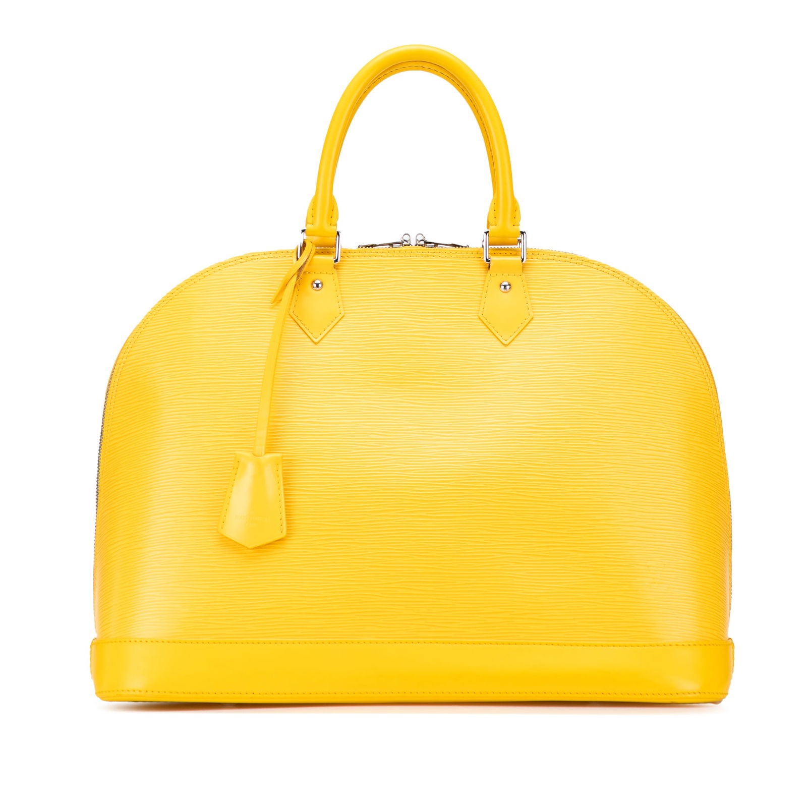 Louis Vuitton Epi Alma GM Yellow Leather Handbag (1 of 11)