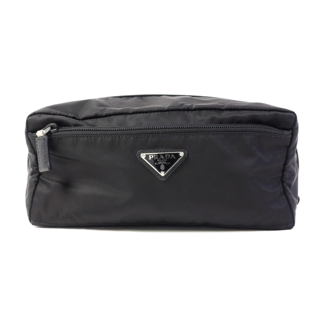 PRADA 2NA029 Black Nylon Travel Pouch Clutch Bag Italy (1 of 13)